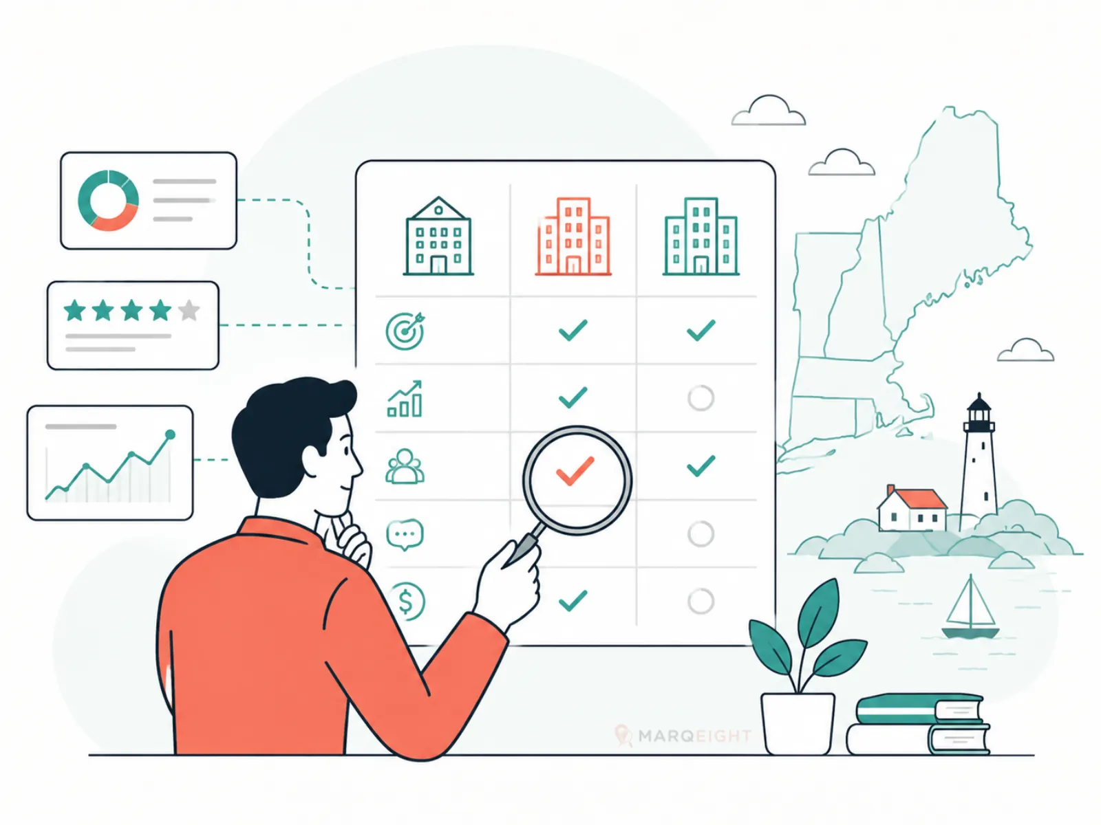 Evaluating Digital Marketing Agencies in New England